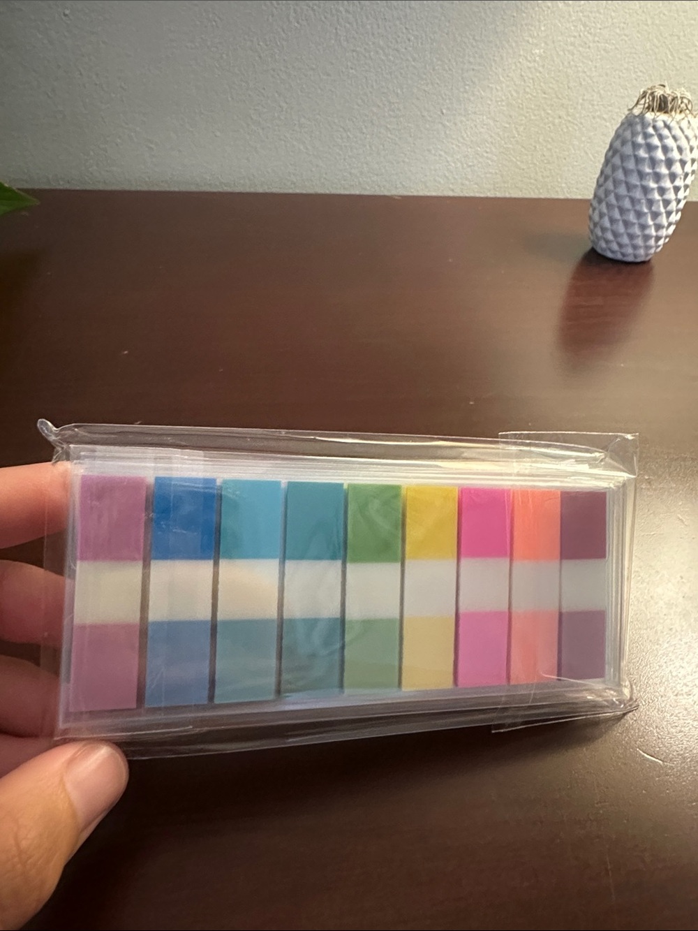 Colorful Adhesive Page Flags - Multi-Color Set of 50 Packs